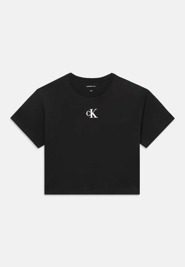 Футболка Calvin Klein Jeans Logo boxy basic t-shirt, черный — фото 3
