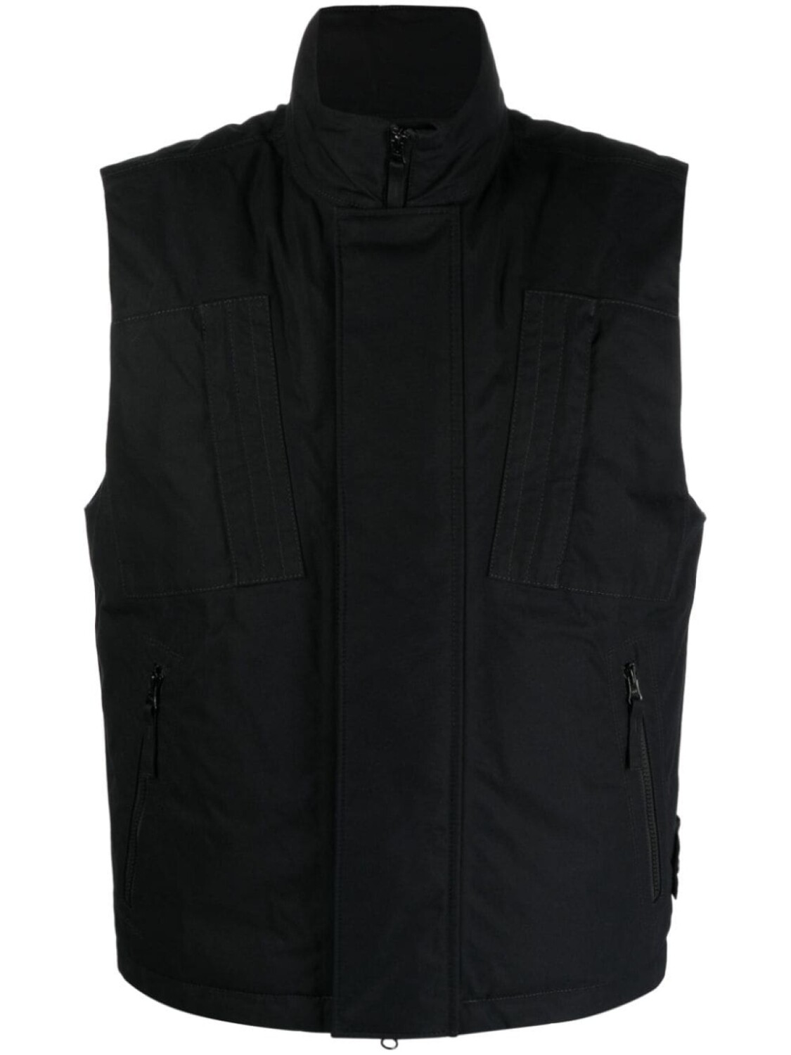

Жилет на молнии Stone Island, черный