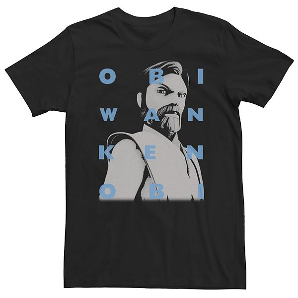 

Футболка с принтом Obi-Wan Kenobi из Clone Wars Star Wars