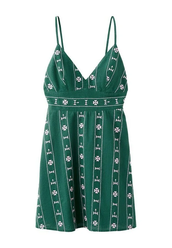 Платье для подростков на каждый день Mango Kids, Green