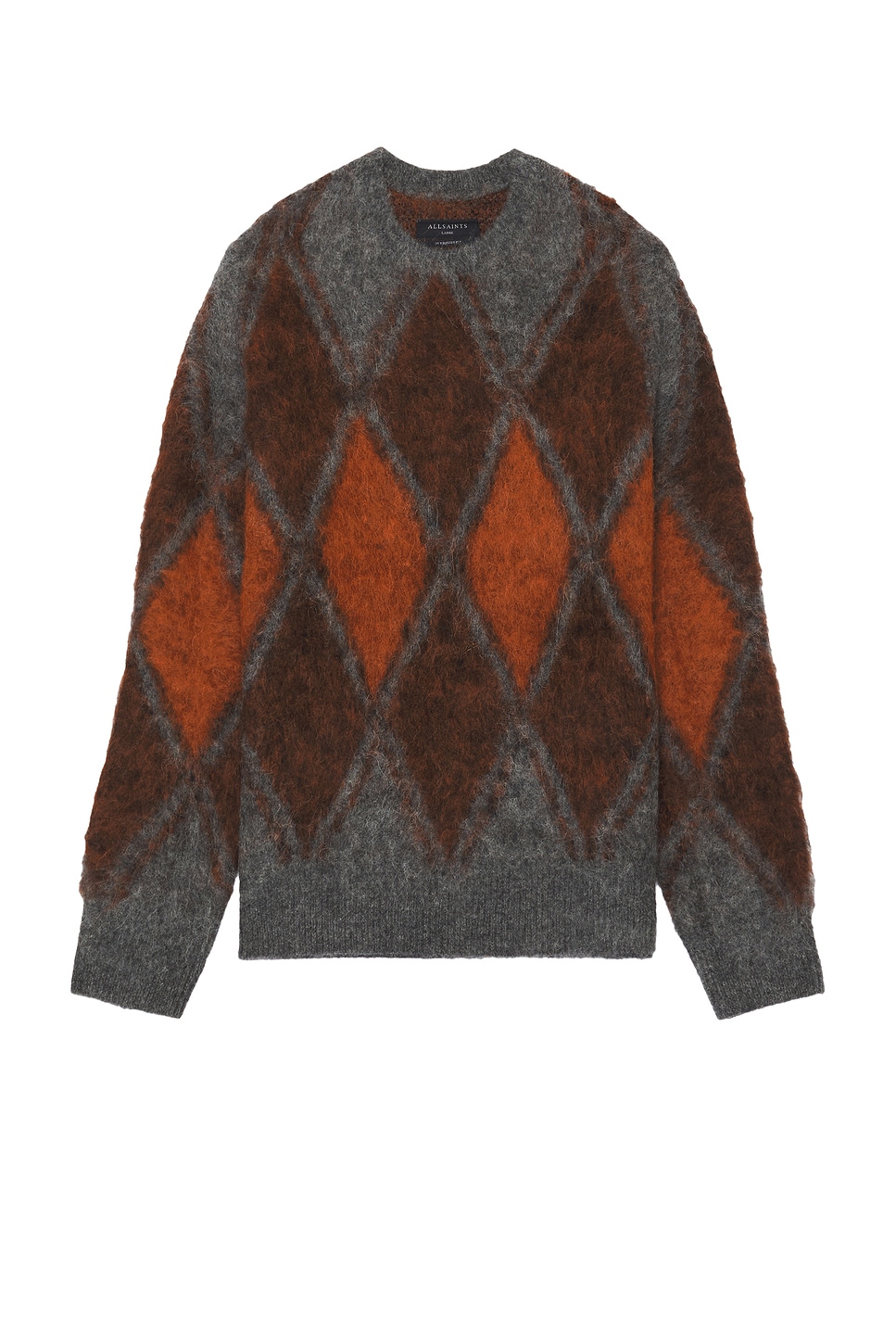 

Свитер с круглым вырезом Mord от Allsaints, charcoal marl