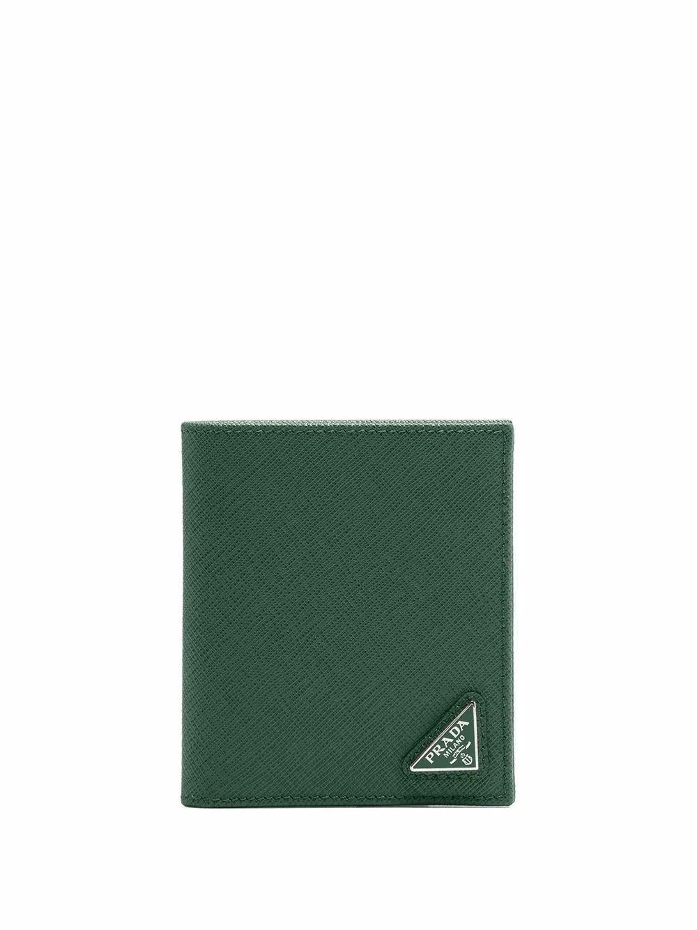 

Бумажник из сафьяновой кожи Prada, зеленый