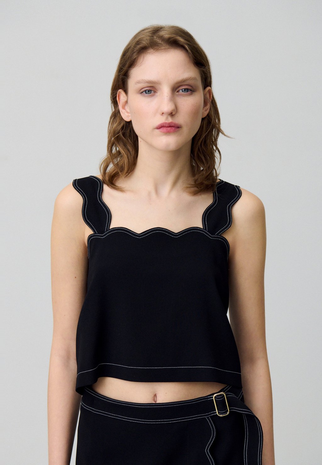 

Топ DOS NU Claudie Pierlot, черный