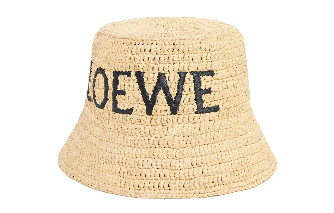 

LOEWE Тканая панама, Natural