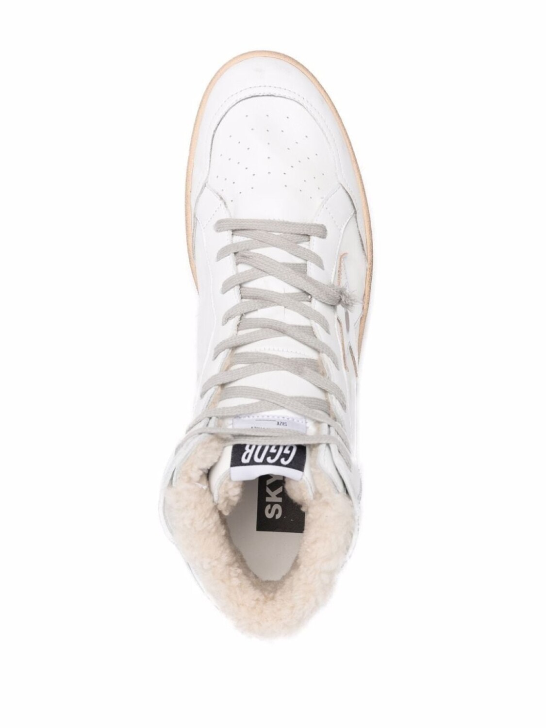 Golden Goose кеды Sky-Star, белый — фото 4