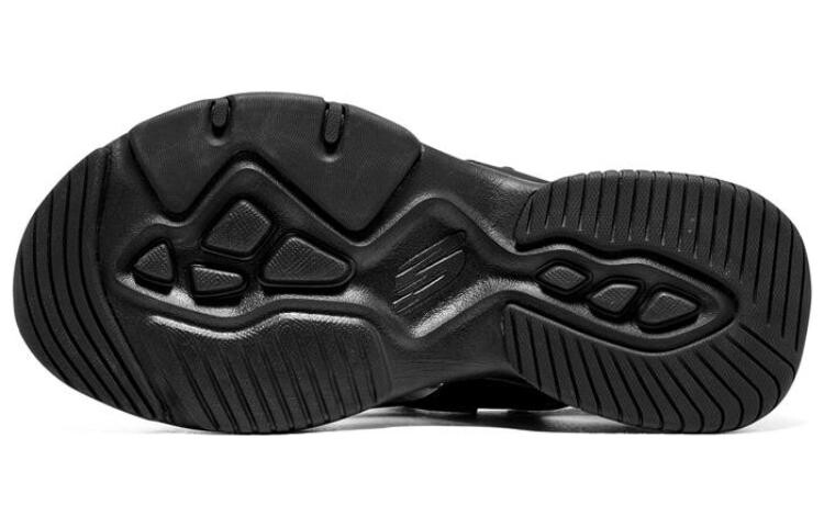 Пляжные сандалии серии D"LITES женские черные Skechers — фото 4