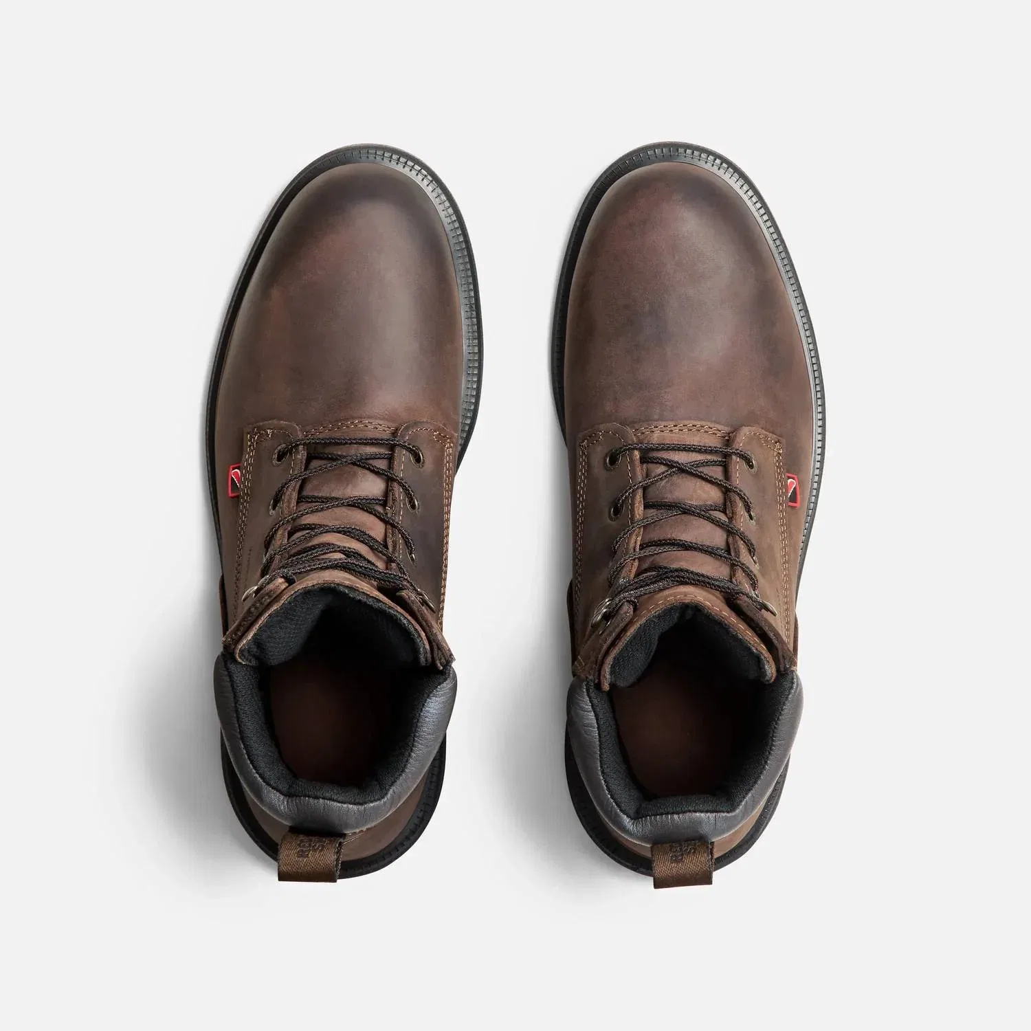 Red Wing Shoes Мужские водонепроницаемые защитные ботинки Dynaforce высотой 8 дюймов с утеплителем, коричневого цвета — фото 2