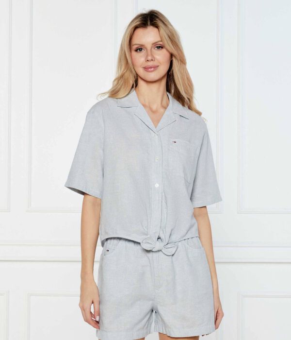 

Рубашка Loose fit Tommy Jeans, синий