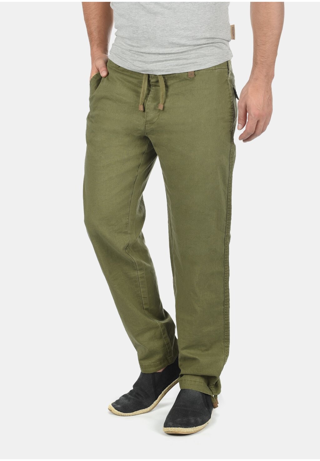 

Брюки IDIVES INDICODE JEANS, цвет dark olive