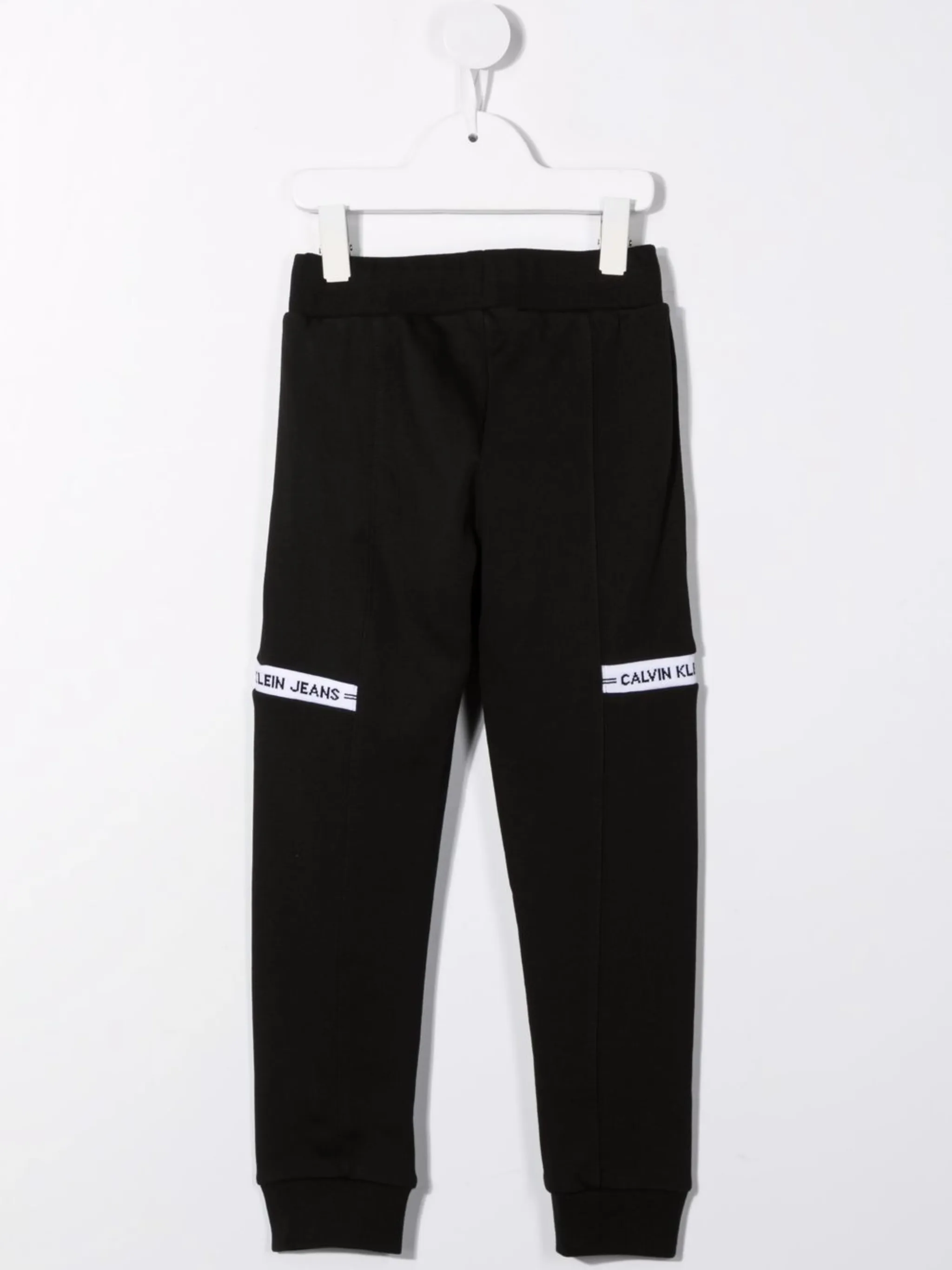 Спортивные брюки с логотипом Calvin Klein Kids, черный — фото 2