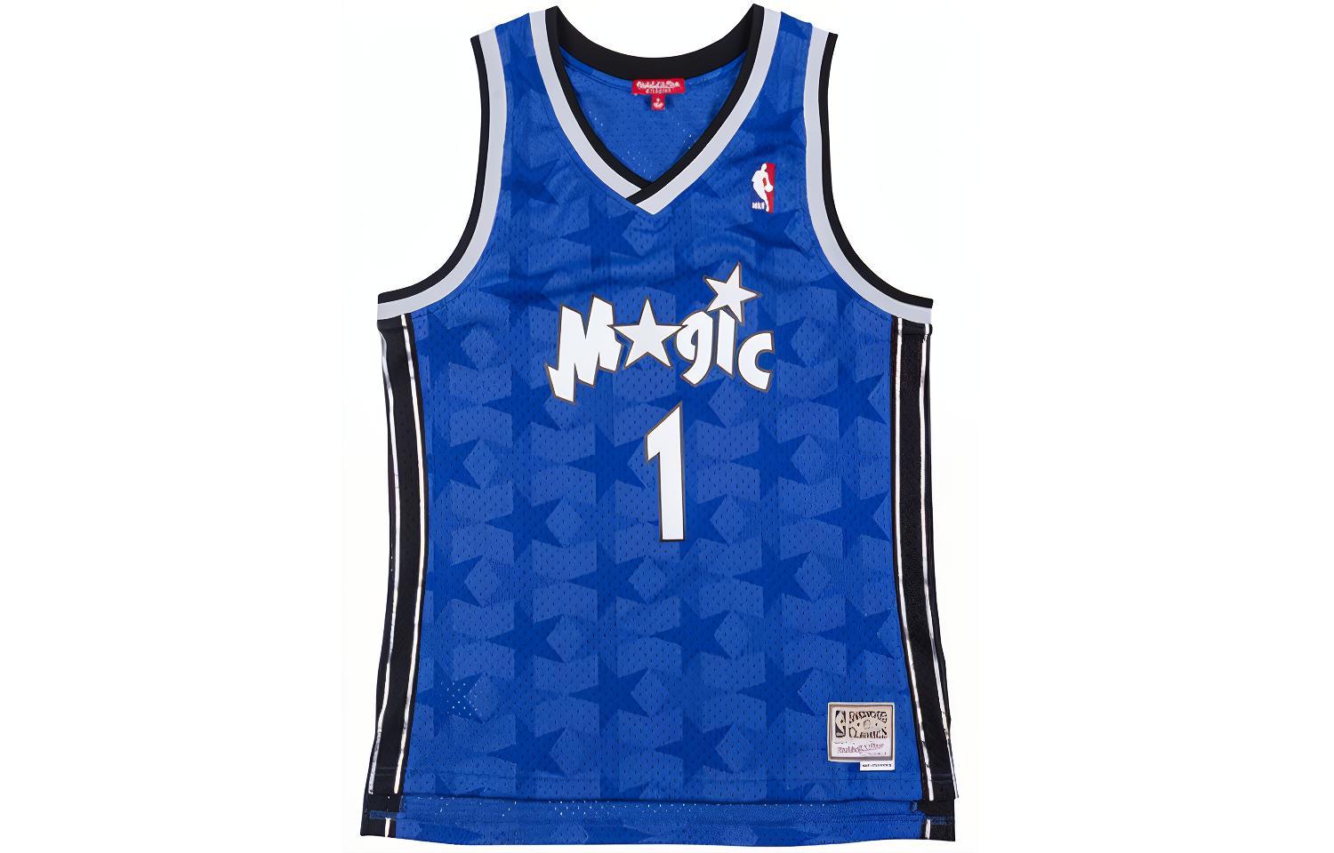 

Mitchell Ness Баскетбольная майка Mitchell & Ness женская синяя