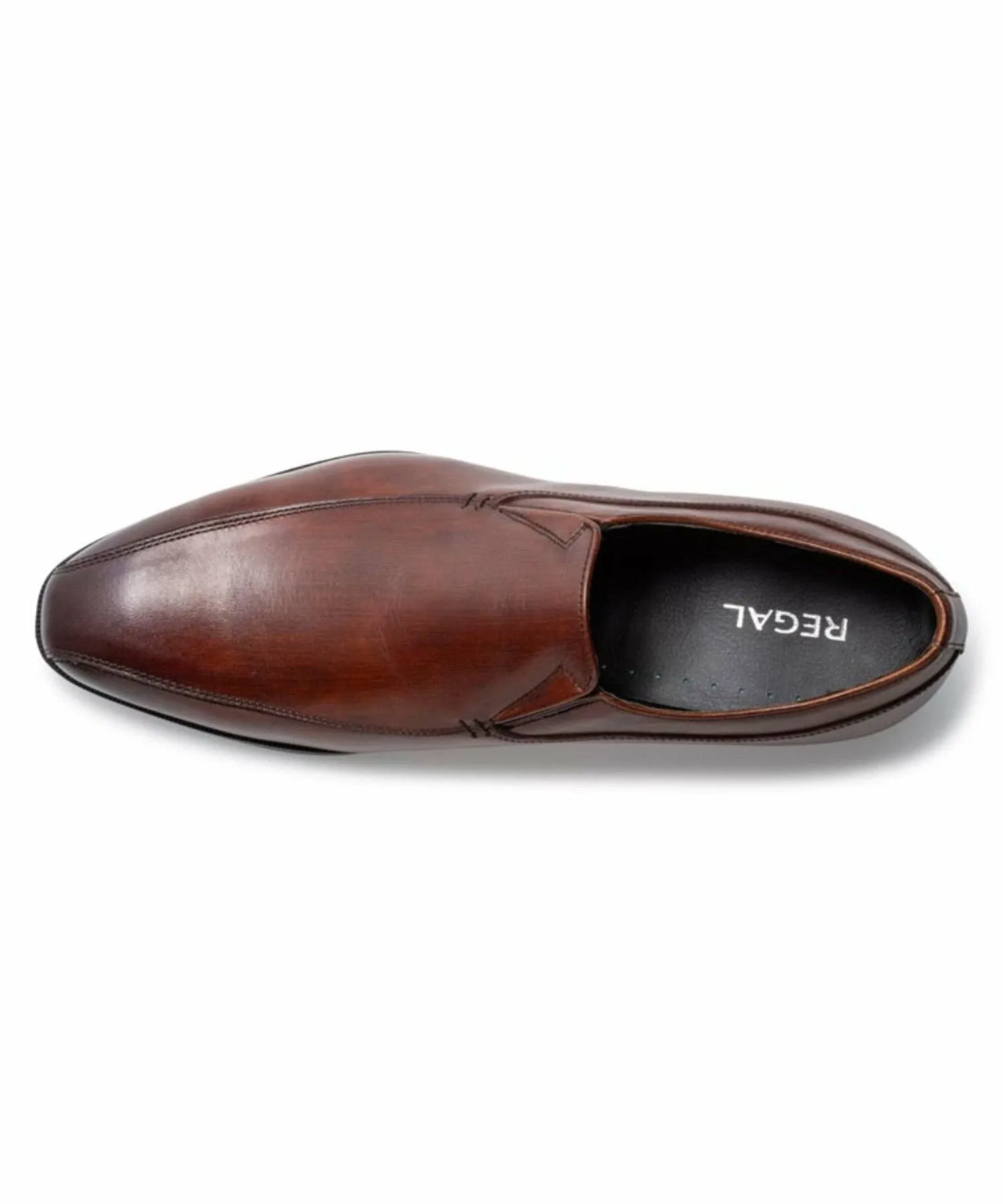 Деловые туфли Regal 23AL без шнурков, коричневые Regal, brown — фото 3