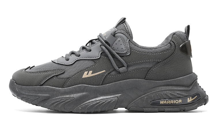 

Кроссовки WARRIOR Chunky Sneakers Men Low-top Gray, серый