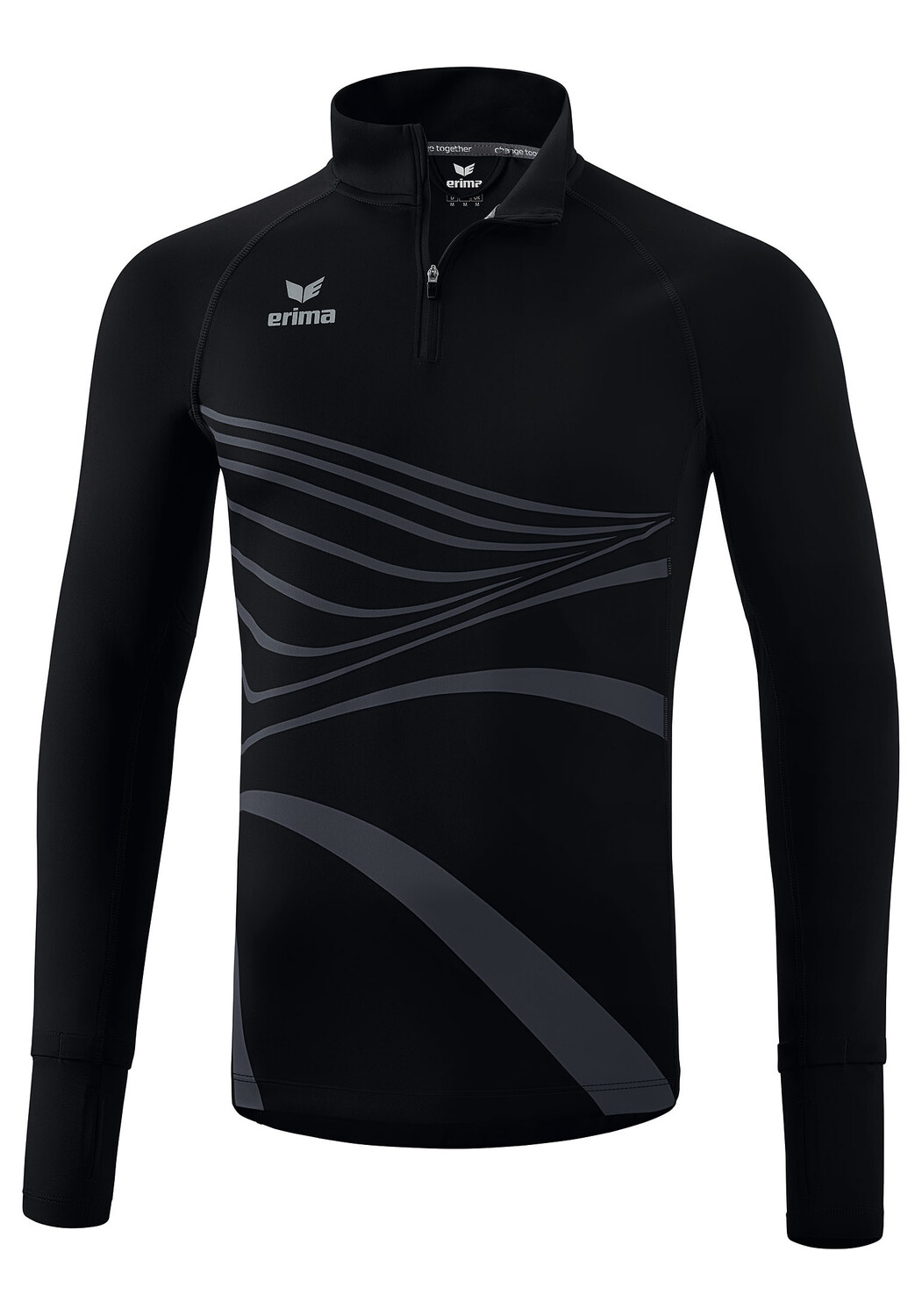 

Спортивная футболка erima Racing Longsleeve, черный