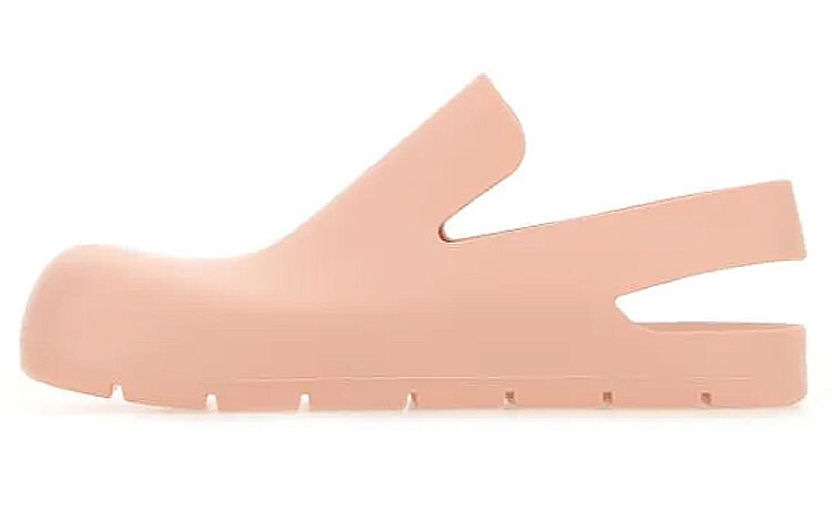 Женские шлепанцы Bottega Veneta Puddle, персиковый