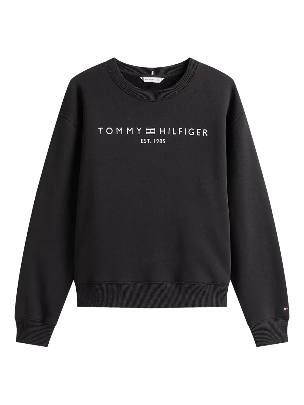 

Толстовка с логотипом Tommy Hilfiger, черный