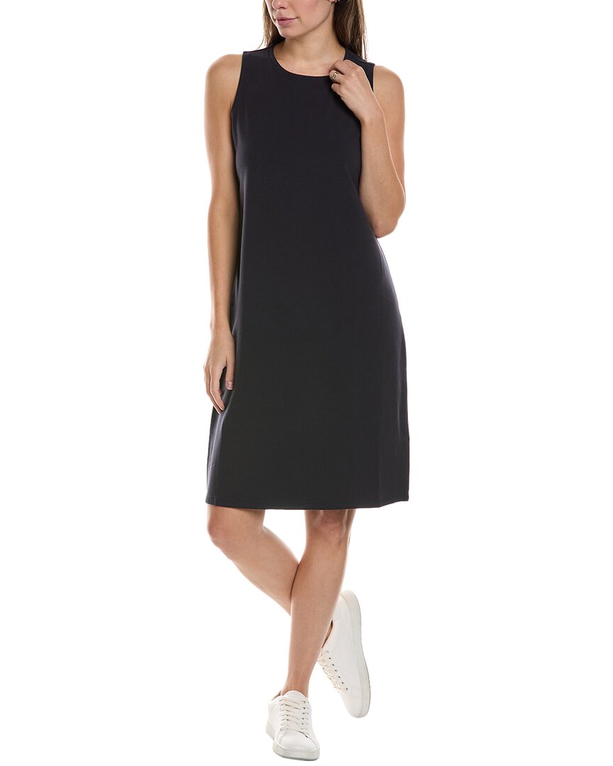 

Платье-футляр с круглым вырезом EILEEN FISHER, синий