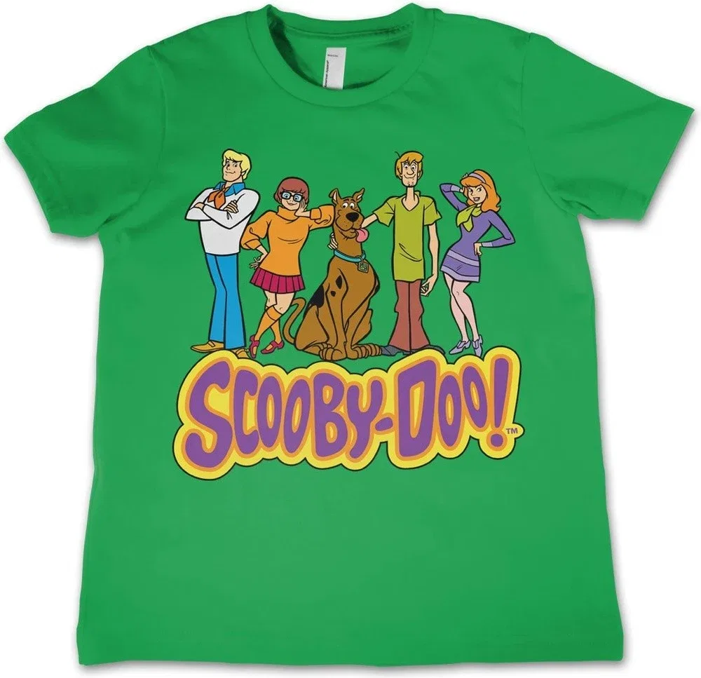 Футболка с принтом Scooby Doo, зеленый