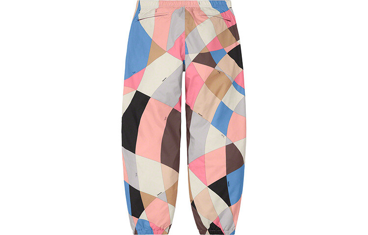 Emilio Pucci X SS21 трикотажные спортивные штаны унисекс Supreme, розовый — фото 2