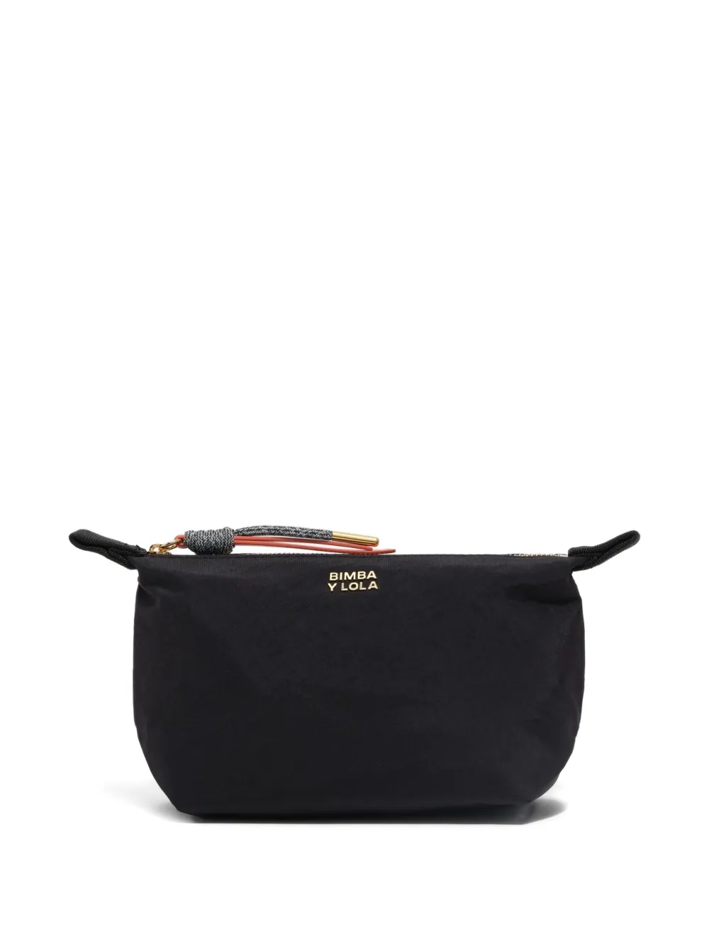 

Косметичка с маленьким логотипом-надписью Bimba Y Lola, черный