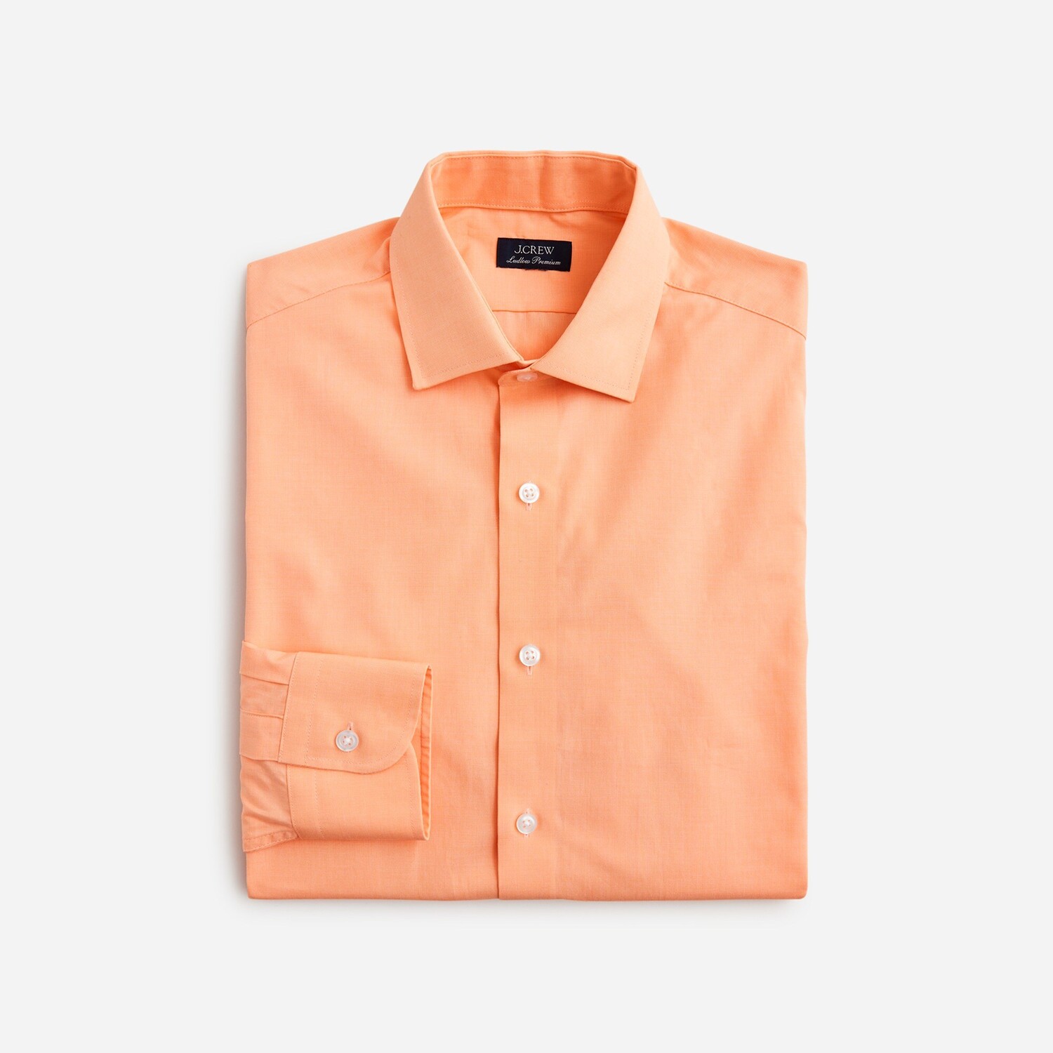 

Рубашка из тонкого хлопка премиум-класса Ludlow J.Crew, белый