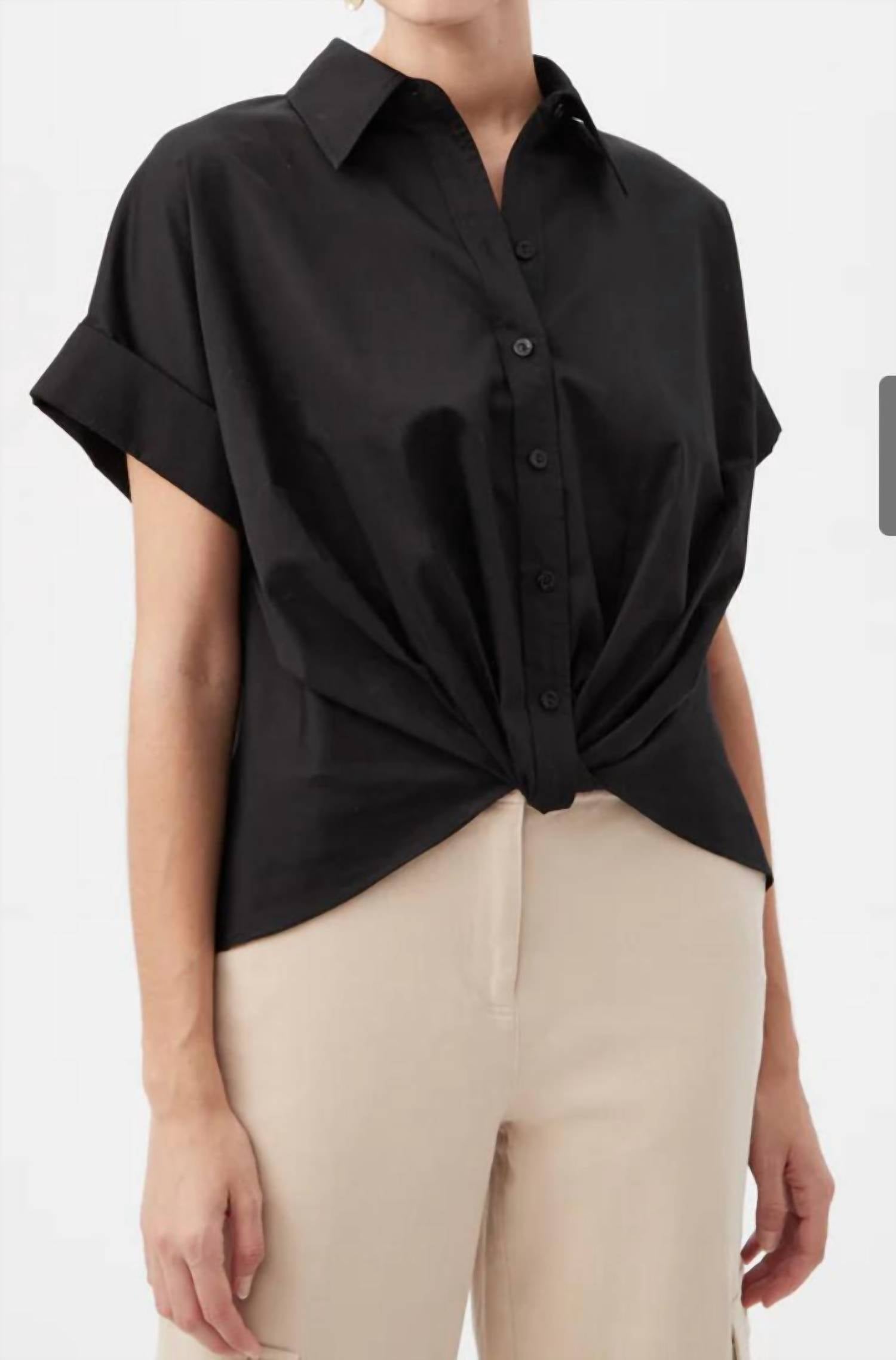 

Trina Turk Топ Coty черного цвета