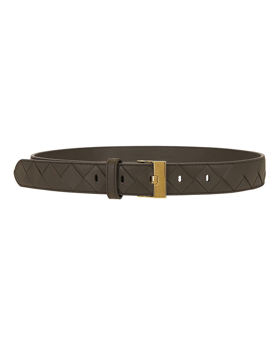 

Ремень Intrecciato Bottega Veneta, Cypress & Muse Brass