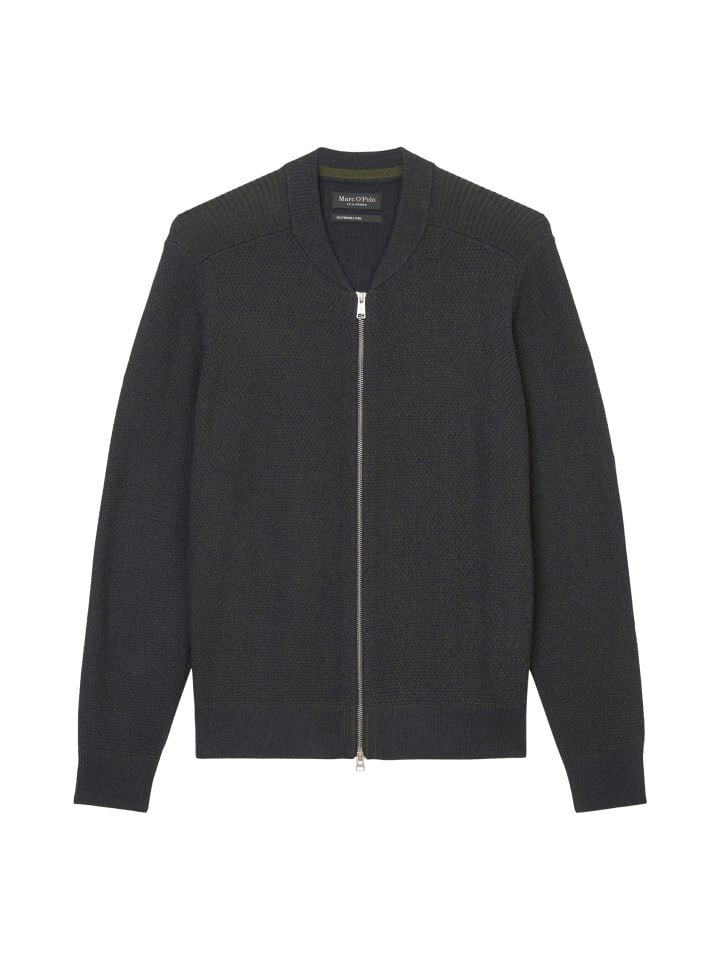 

Кардиган Marc O'Polo Zipper Strickjacke regular, цвет dark navy