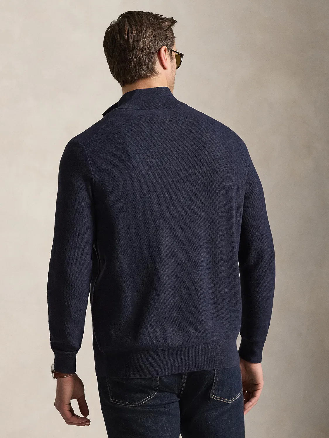 Свитер Polo Ralph Lauren Big & Tall, Navy — фото 4