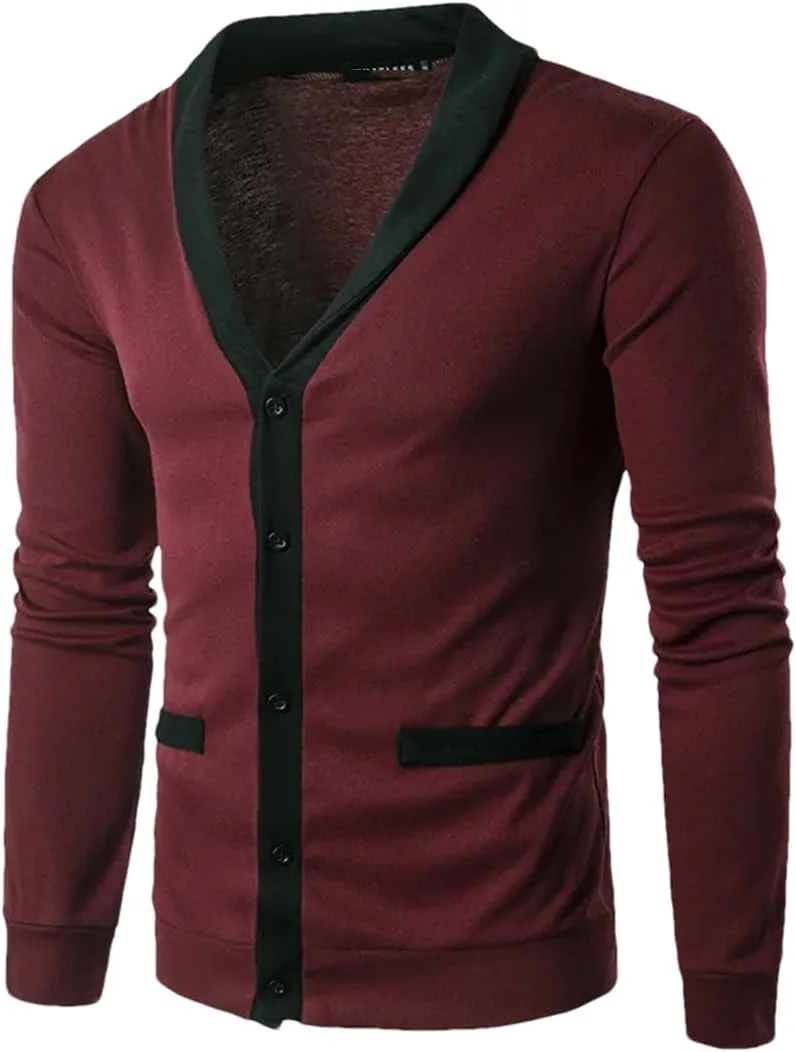 

Мужской свитер с воротником стойкой