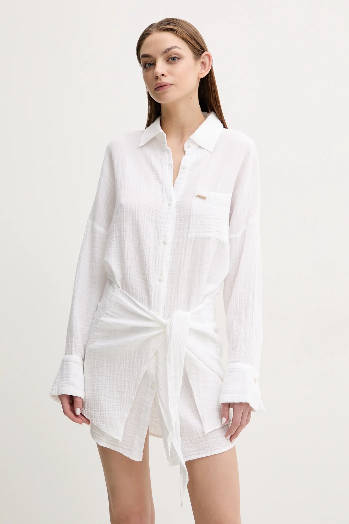 

Платье из хлопка Melissa Odabash, белый