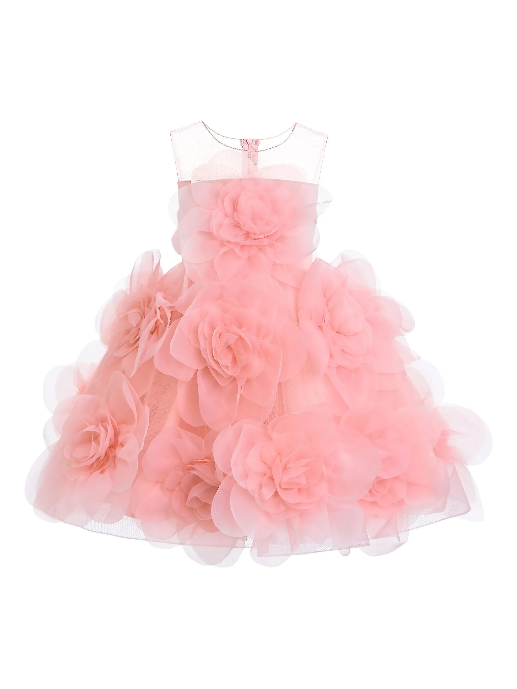 

Декорированное платье без рукавов Tulleen, розовый