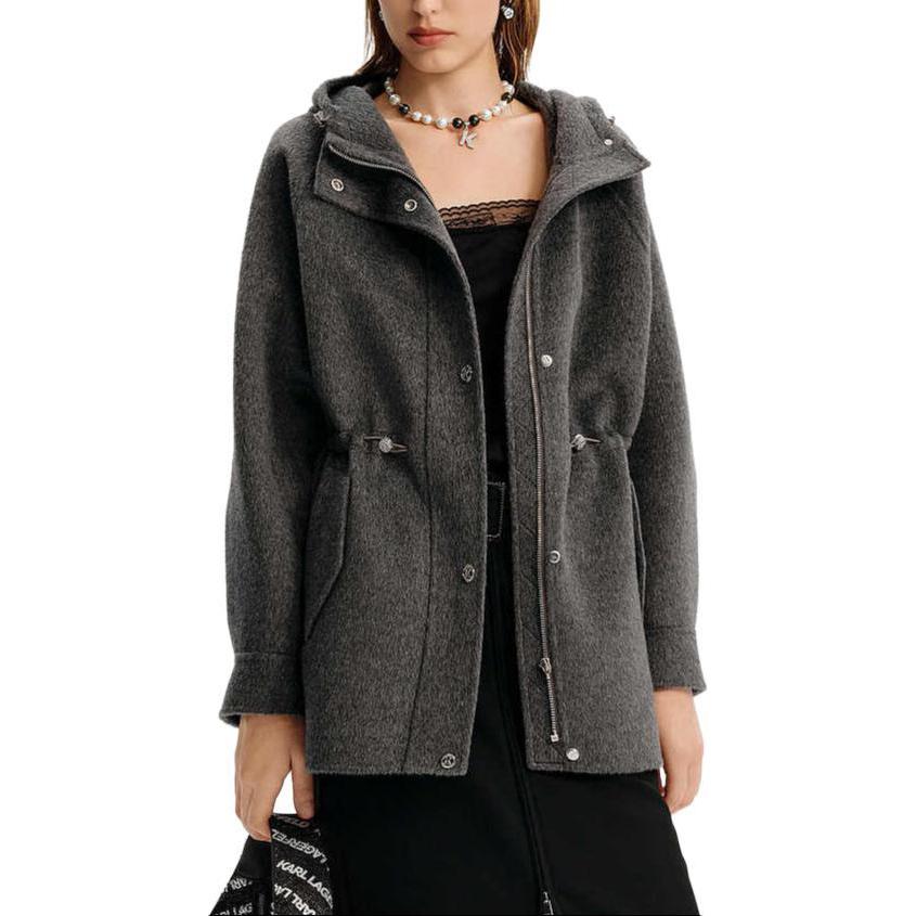

KARL LAGERFELD / Karl Lagerfeld Jeans Куртка KARL LAGERFELD FW24 женская серая, Gray