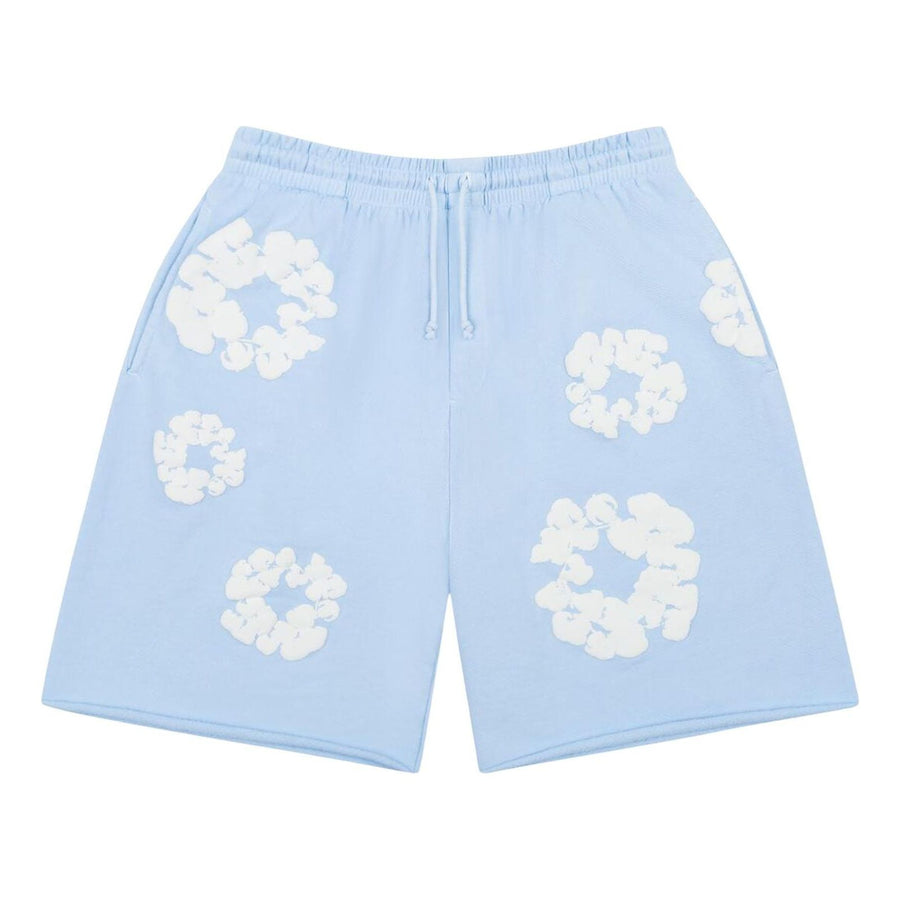 

Спортивные шорты Denim Tears The Cotton Wreath Sweat Shorts 'Powder Blue', синий