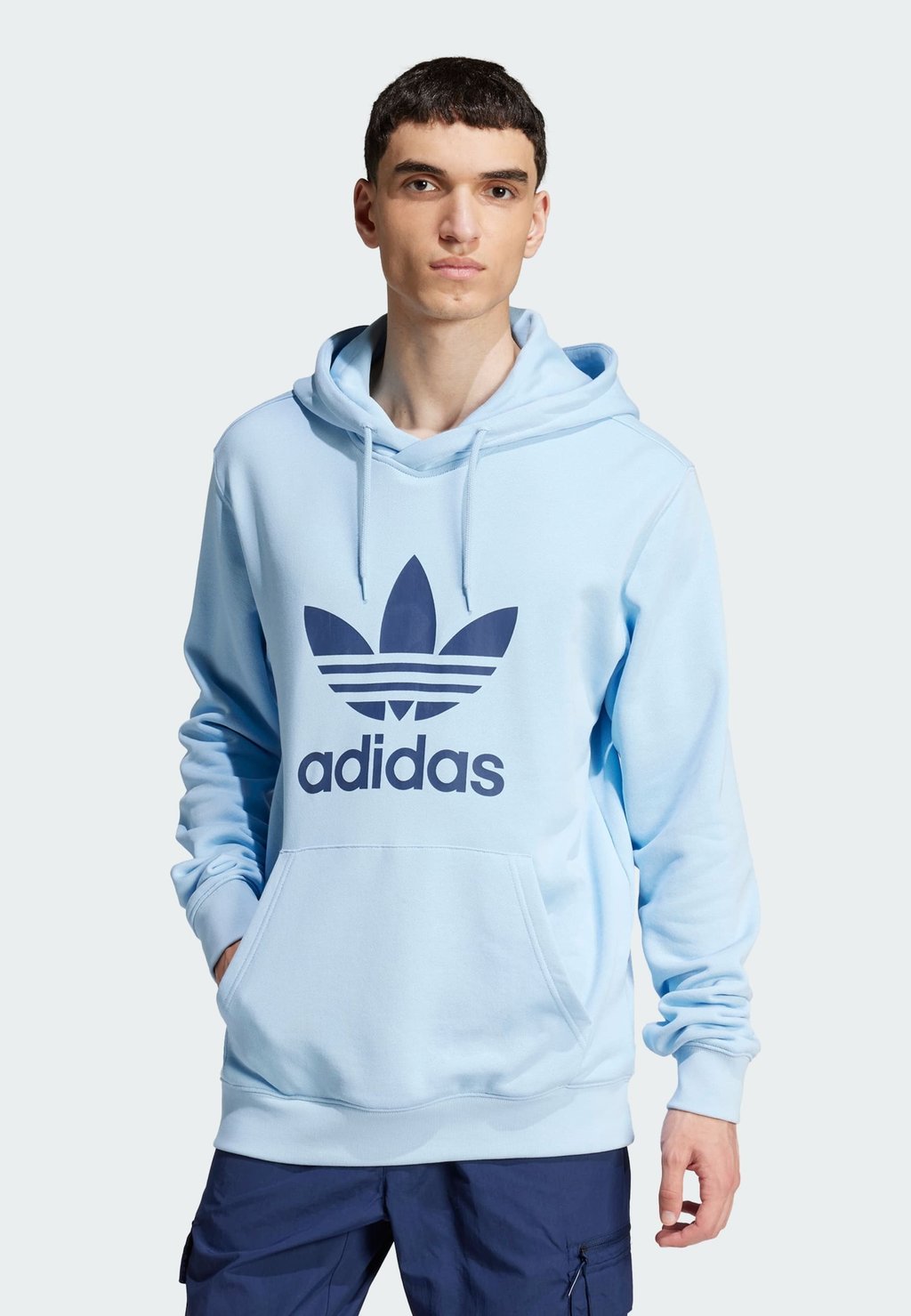 

Толстовка с капюшоном TREFOIL adidas Originals, синий