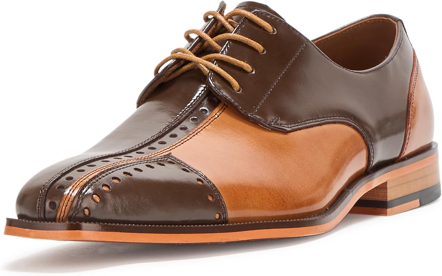 

Мужские оксфорды Stacy Adams Palmento с застежкой на носке, коричневый