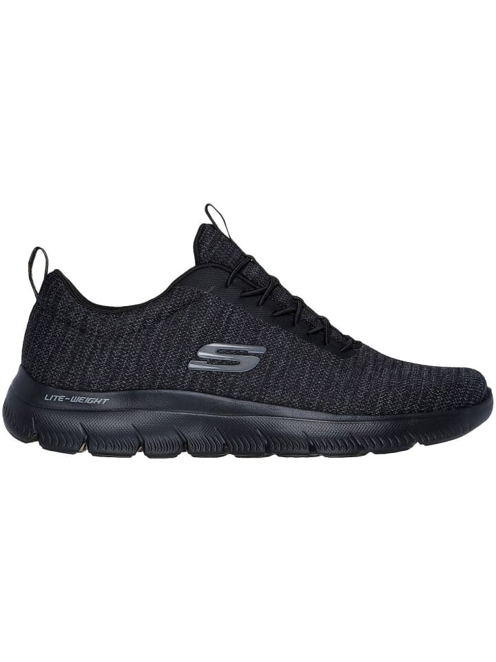 Кроссовки женские Skechers Summits текстильные, черный — фото 2