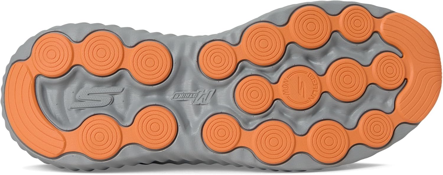 Мужские кроссовки Skechers Go Run Now Starfuse на шнуровке без застежек, черный/серый — фото 3