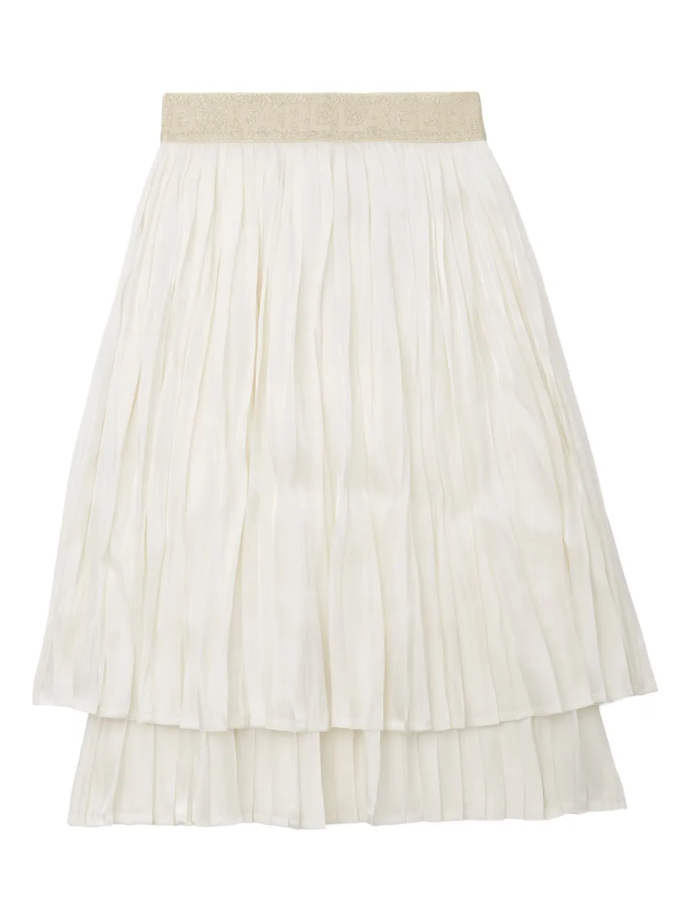 

Плиссированная юбка KARL LAGERFELD KIDS, нейтральный