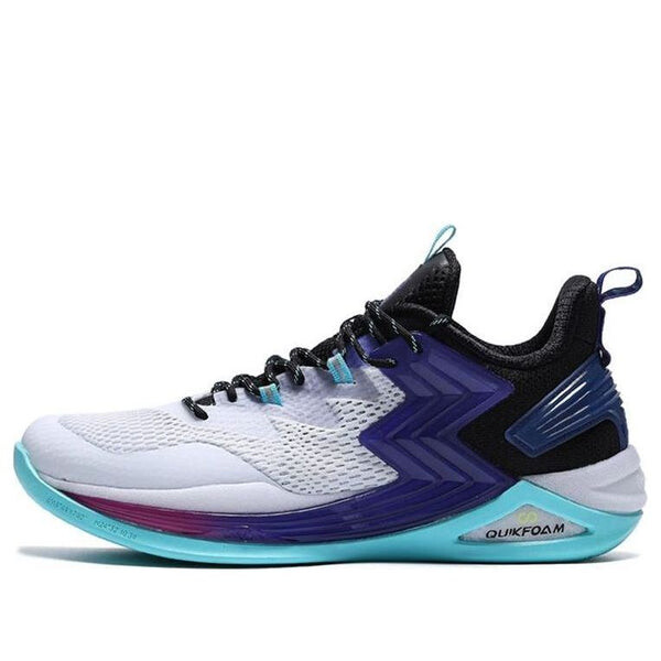 

Кроссовки x aaron gordon qu!k basketball shoes 'white navy black' 361 Degrees, белый