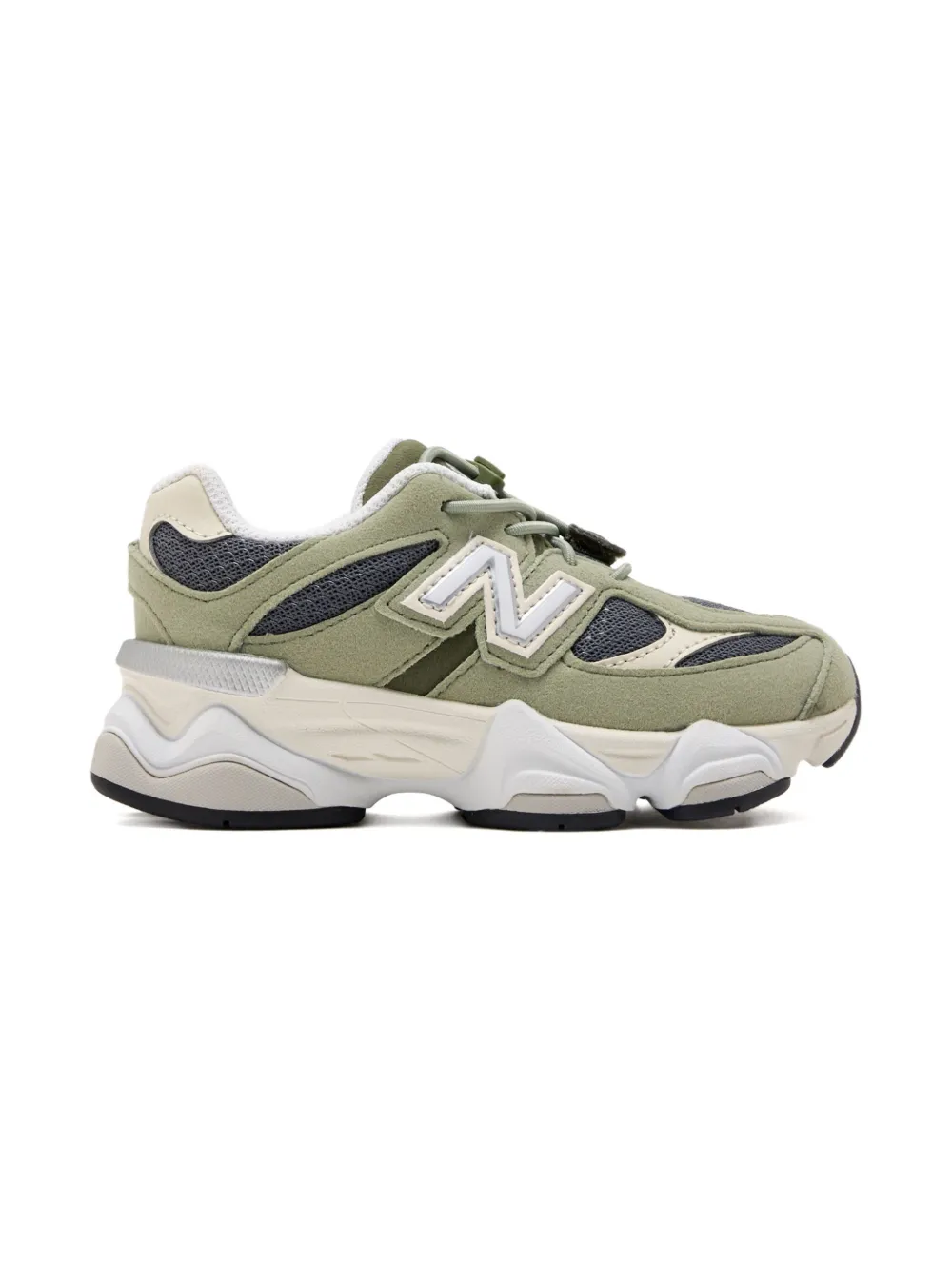 

Кроссовки 550 с логотипом New Balance Kids, зеленый