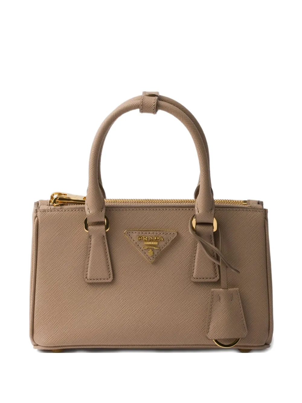 

Мини-сумка Galleria Prada, коричневый