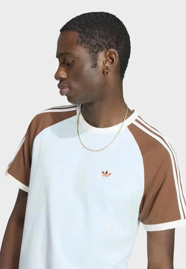 Футболка базовая Cali tee Adidas Originals, цвет хало мятный — фото 4