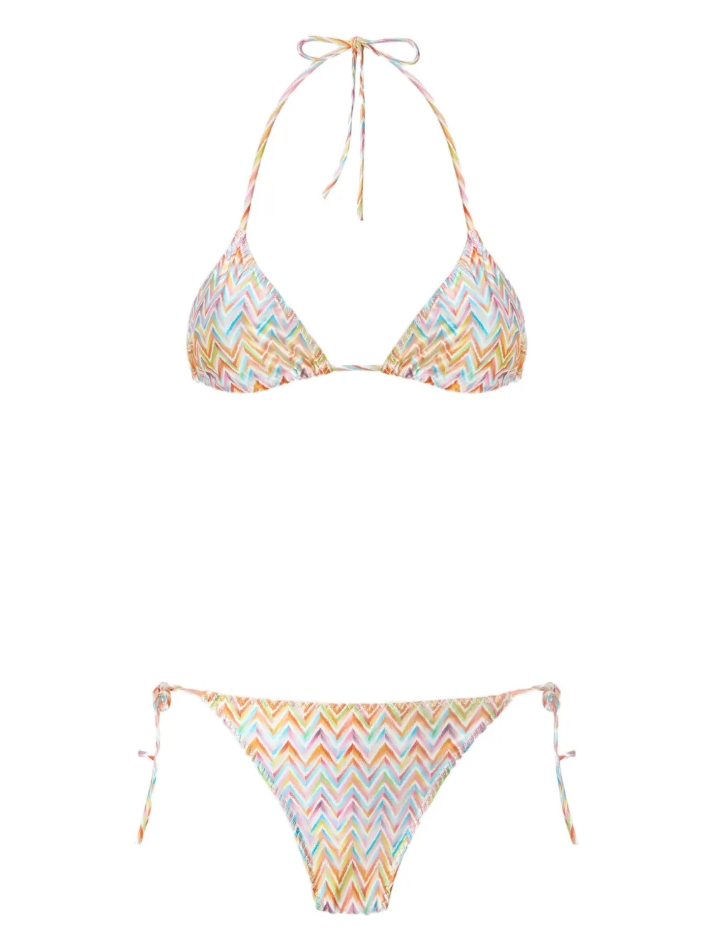 

Бикини с шевронным узором Missoni, коричневый