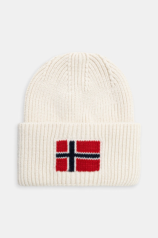 

Шерстяная шапка f-evei Napapijri, бежевый