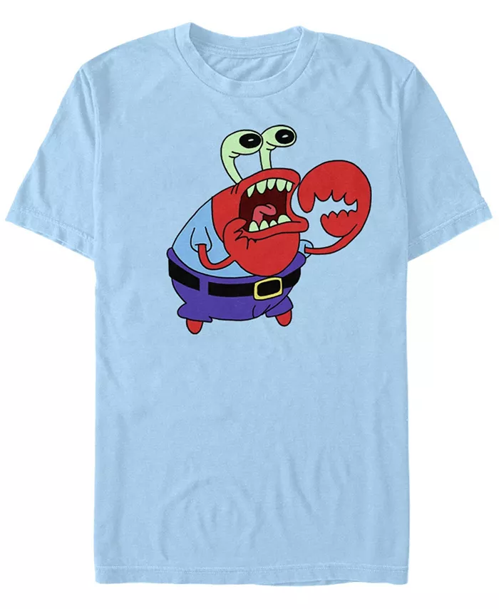 

Мужская футболка с коротким рукавом Mr. Krabs Meme Fifth Sun, синий