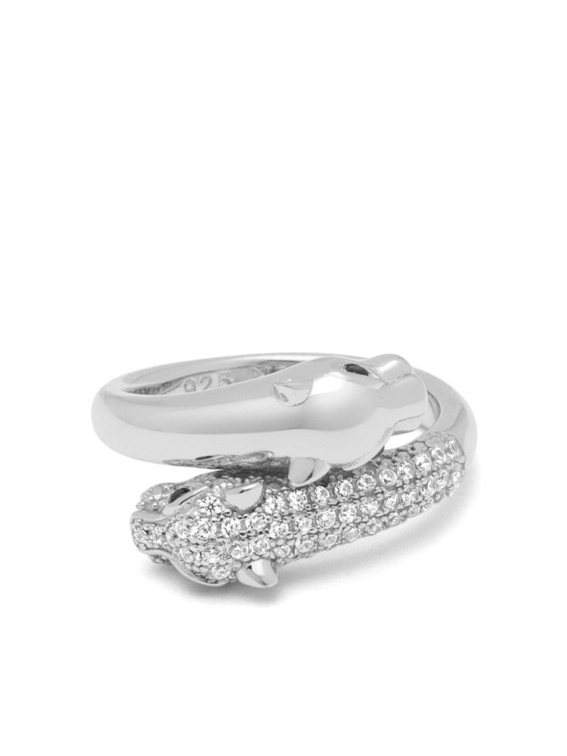 

Витое кольцо Nialaya Jewelry, серебряный