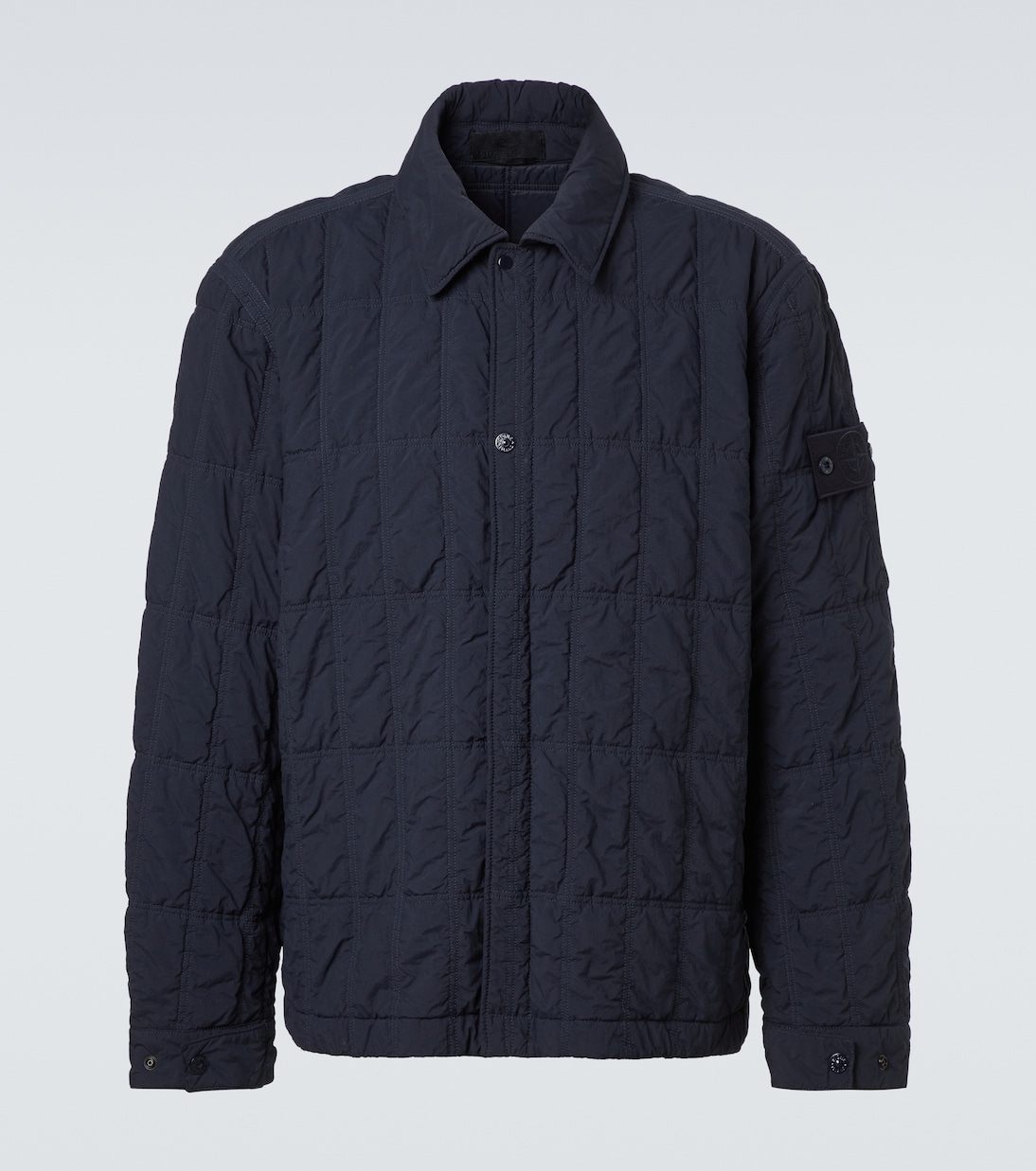 

Стеганая куртка с привидением Stone Island, Navy Blue