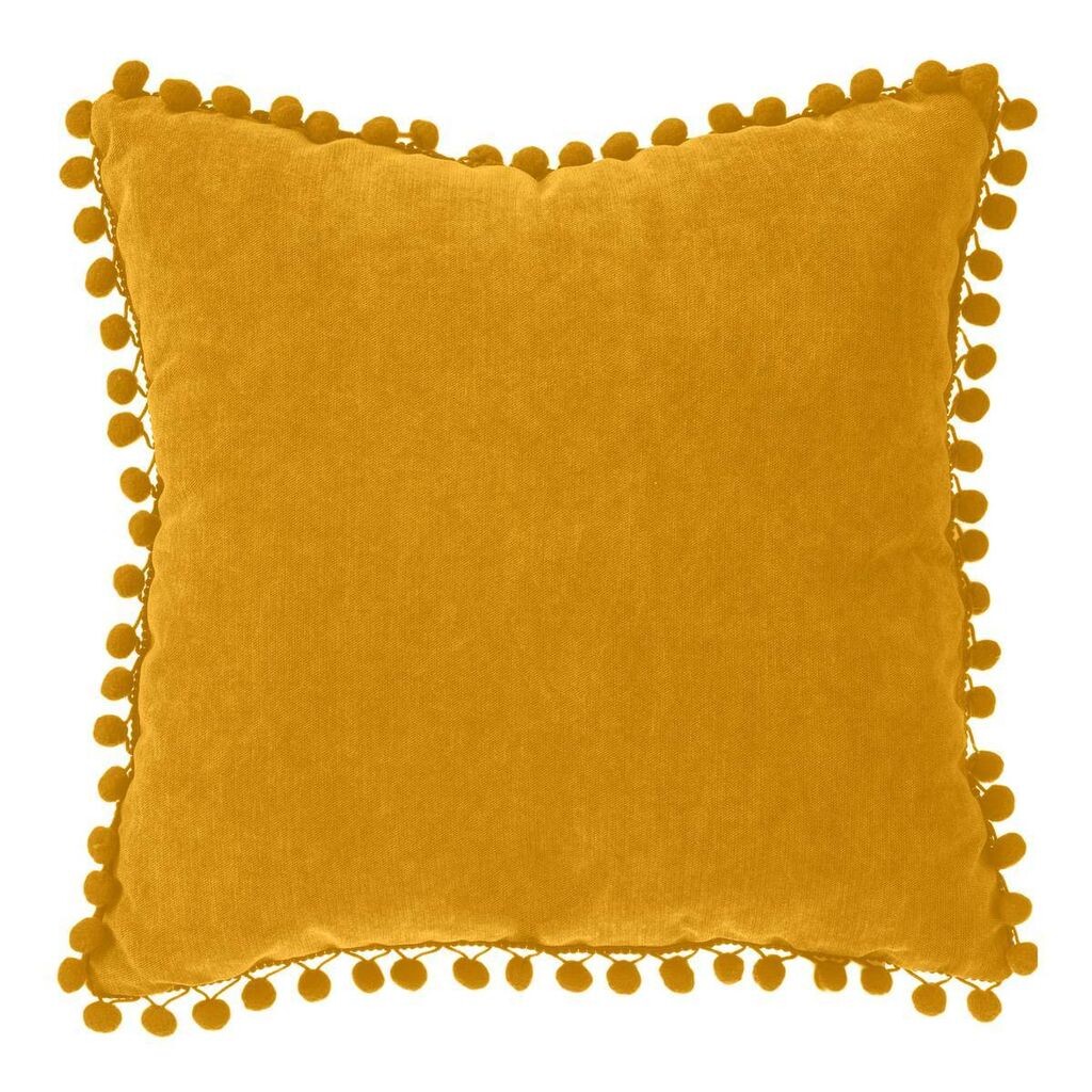 

Подушка с помпонами - охра желтая - 40x40 см - Atmosphera créateur d'interieur Atmosphera Créateur d'intérieur