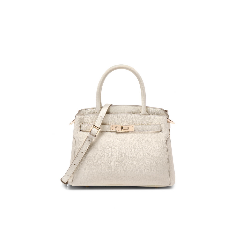 

BELLE Сумка из коровьей кожи среднего размера, Beige (Upgraded)